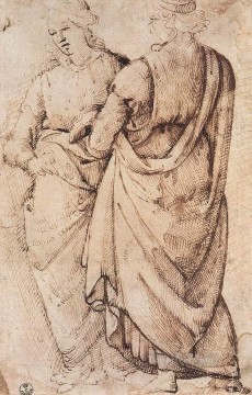 二人の女性の研究 ルネサンス フィレンツェ ドメニコ・ギルランダイオ Oil Paintings